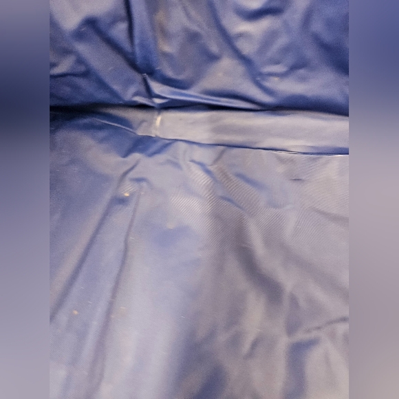 Vintage NFL New York Giants Blue and Red Vinyl Hooded Rain Poncho Unisex Adult - Picture 14 of 16